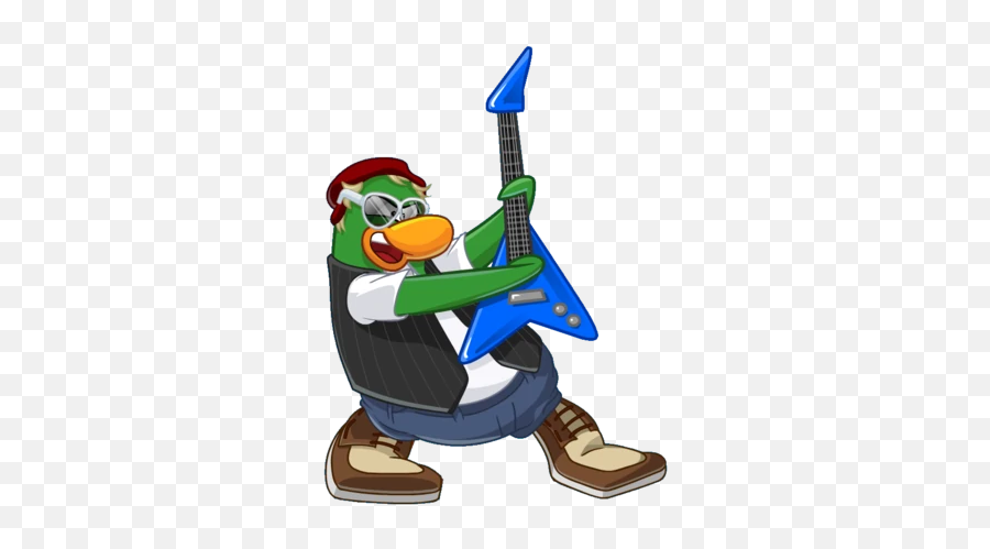 Penguin Band Club Penguin Wiki Fandom - Penguin Band Club Penguin Emoji,Ice Skate Emoji