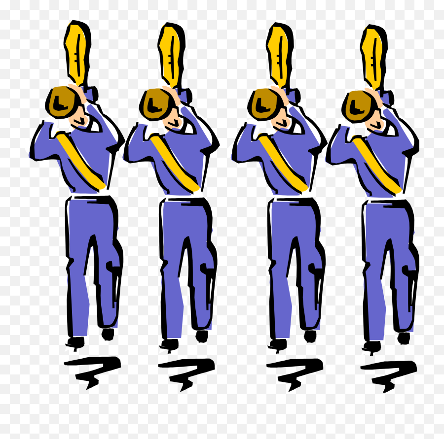 School Band Clip Art Clipart 3 - Clipartix Marching Band Member Clip Art Emoji,Band Emoji