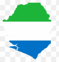Color Codes Pictures Of Sierra Leone Flag - Outline Map Emoji