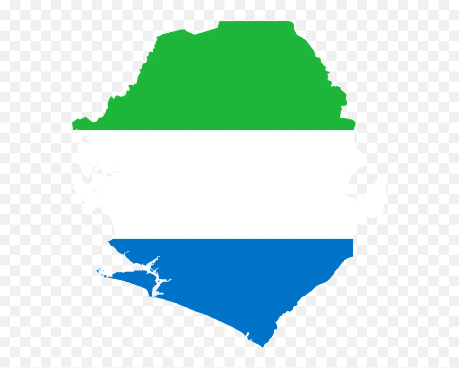 Color Codes Pictures Of Sierra Leone Flag - Outline Of Sierra Leone Map Flag Emoji,Liberia Flag Emoji
