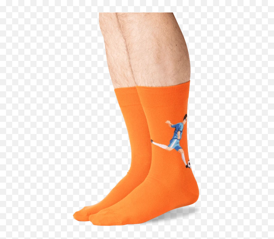 Menu0027s Soccer Player Crew Socks U2013 Hotsox - Ankle Emoji,Soccer Player Emoji