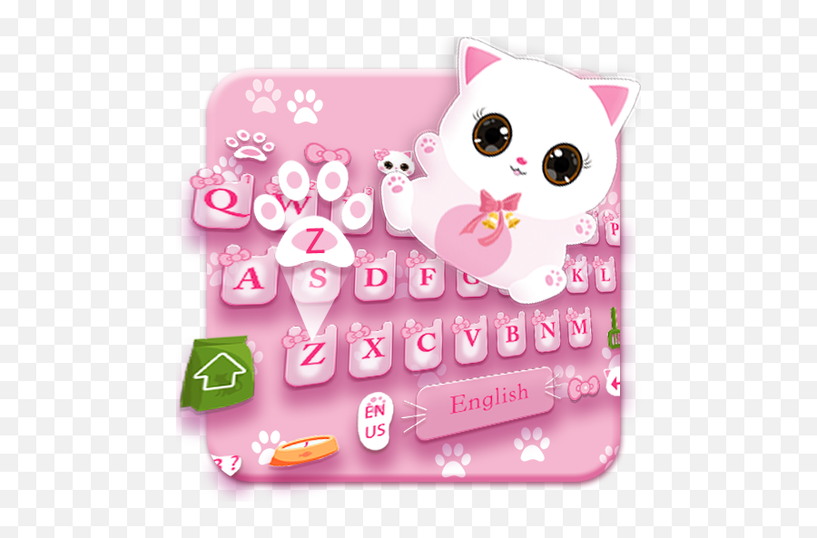 Pink Cat Lovely Keyboard U2013 Appar På Google Play - Girly Emoji,Drake Emoji Keyboard
