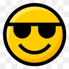 Sunglasses Vector Svg Icon - Smiley Mit Sonnenbrille Emoji