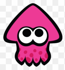 Squid Splatoon Sticker - Transparent Emoji