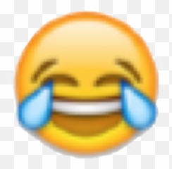 Tears Emoji Transparent Png Clipart - Laughing While Crying