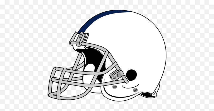 American Football Helmet Vector Drawing - American Football Helmet Clipart Emoji,Super Bowl Emojis