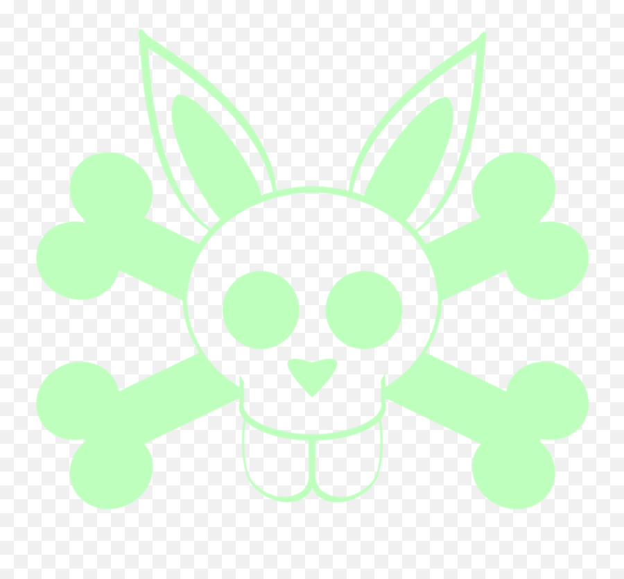 Mq Green Skull Skulls Bones - Skull And Crossbones Emoji,Skull And Bones Emoji