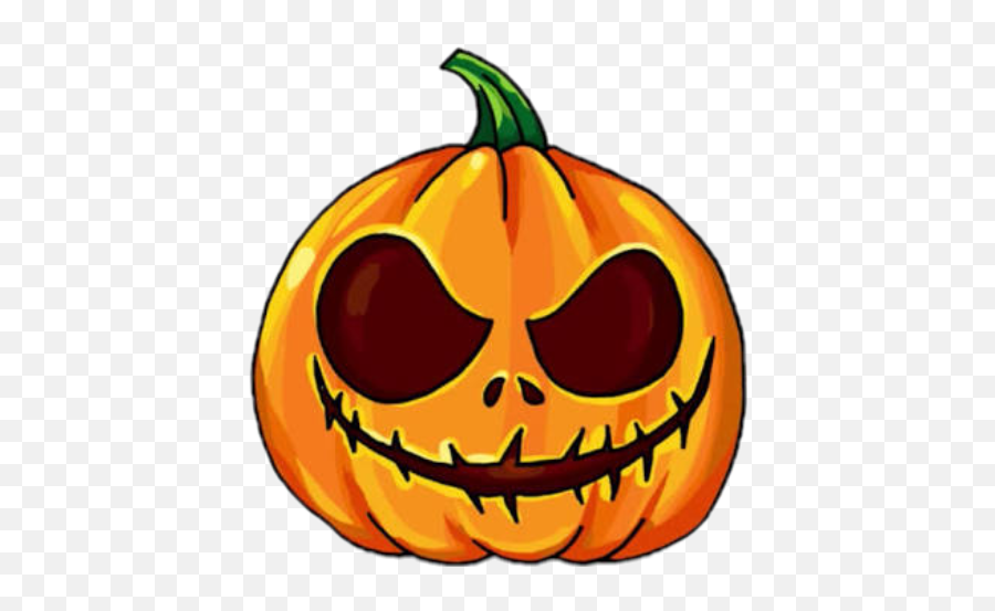 Jack - Cute Halloween Pumpkin Drawing Emoji,Emoji Jack O Lantern