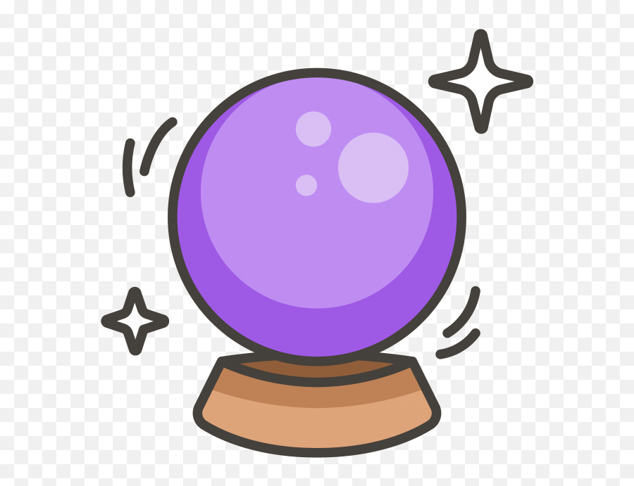 Crystal Ball Emoji,Confetti Ball Emoji
