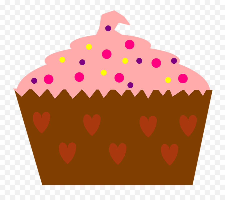 Free S 80s Vectors - Cupcake Emoji,Cake Emoticon