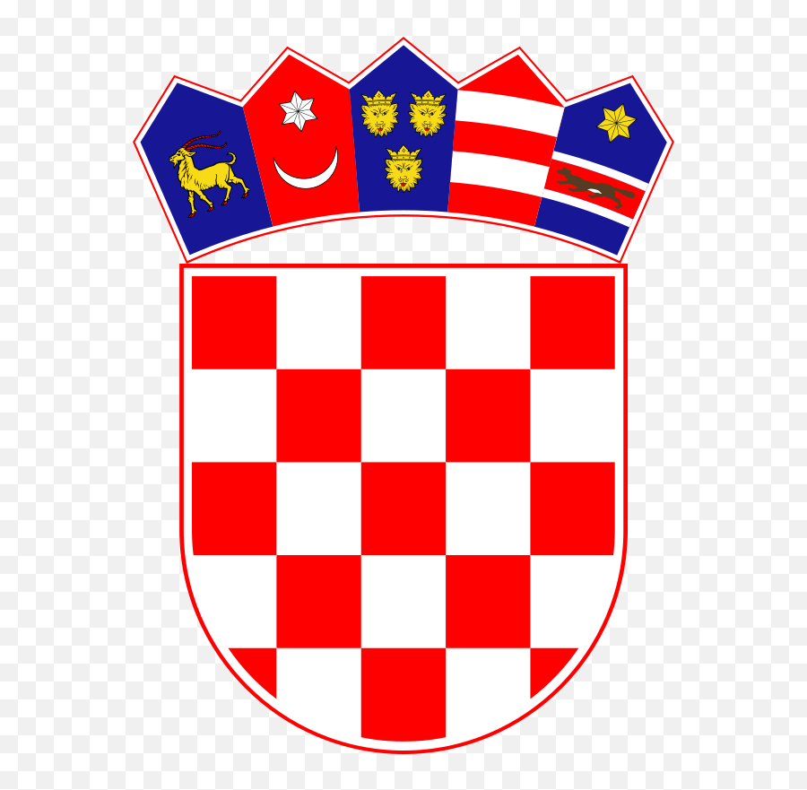 Coat Of Arms Of Croatia Historical - Croatian Symbol Emoji,What Does The Crown Emoji Mean