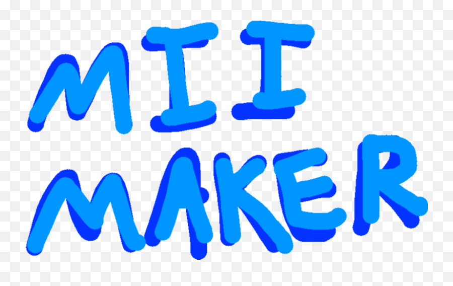 Mii Maker 1 - Clip Art Emoji,Emoji Mii