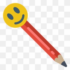 Pencil - Clip Art Emoji,Pencil Emoticon