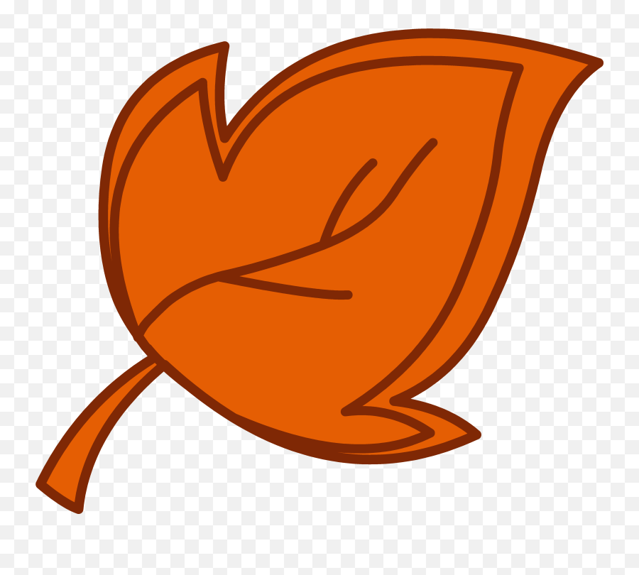 Leaf Fall Leaves Clipart Free Clipart Images 2 - Orange Leaf Clip Art Emoji,Leaves Emoji