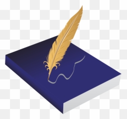 Vector Pens Quill Transparent Png - Book And Feather Clipart Emoji,Quill Emoji