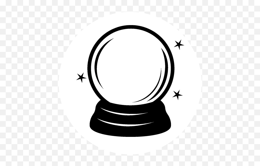 Crystal Ball Cartoon Clipart Aliens - Crystal Ball Prediction Clip Art Emoji,Crystal Ball Emoji Png