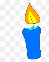 Birthday Candle Clipart Black And White - Animated Emoji