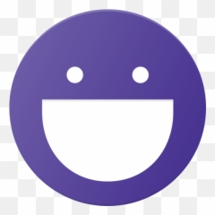 Logo Media Messenger Social Yahoo Icon - Circle Emoji