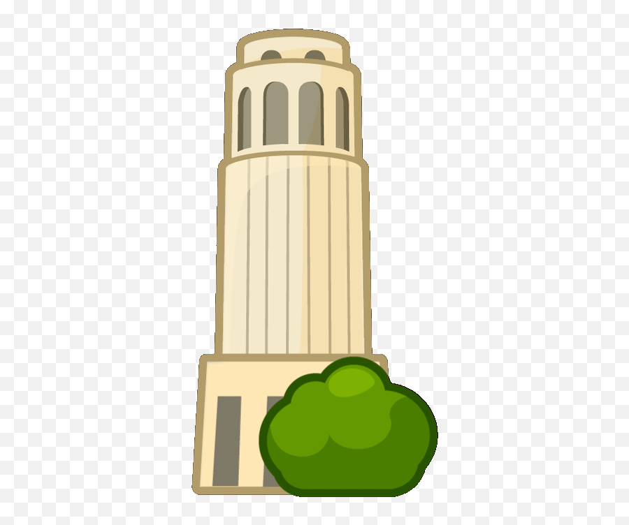 Top Coit Tower Stickers For Android U0026 Ios Gfycat - San Francisco Coit Tower Clipart Emoji,Eiffel Tower Emoji