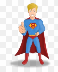Superman Clipart Free Download Transparent Png Creazilla - Superman Clipart Emoji,Superhero Cape Emoji