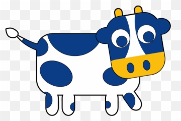 The Better More - Cow Cartoon Transparent Emoji,Emojiu