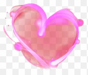 Heart Pink Neon Sticker - Heart Emoji,Heary Emoji