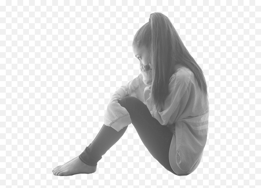 Ariana Grande Sitting - Ariana Grande Sitting Png Emoji,Ariana Grande Emoji