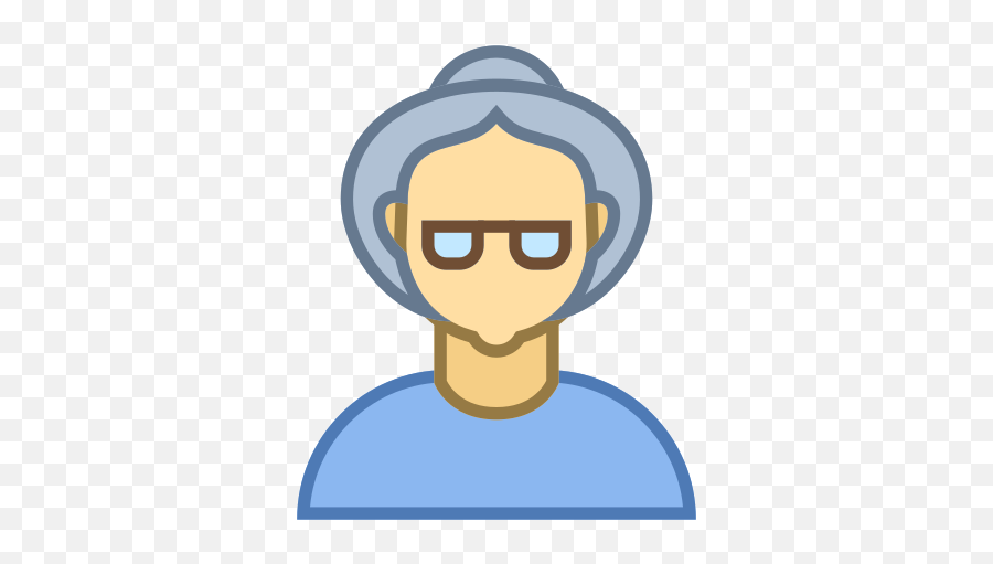 Person Old Female Skin Type 3 Icon - For Adult Emoji,Old People Emoji
