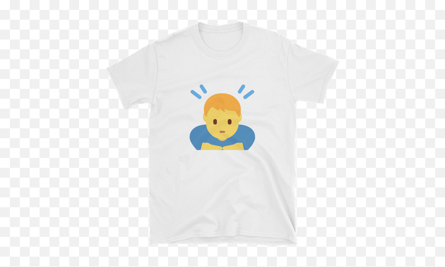 Person Bowing T - Math Shirt Emoji,Bowing Emoji