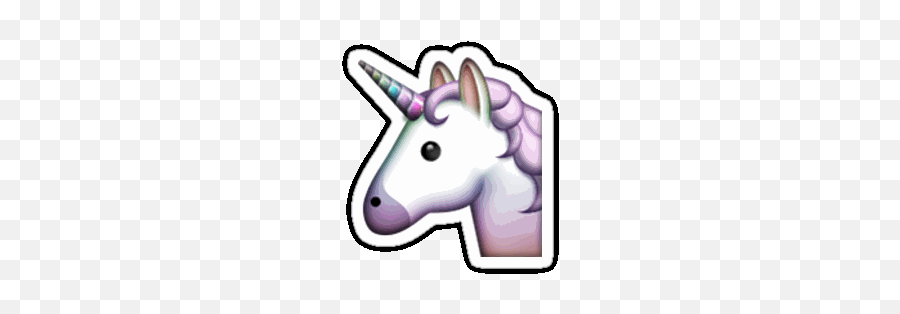 Unicorn Emoji Clipart - Unicorn Emoji Png,Unicorn Emoji