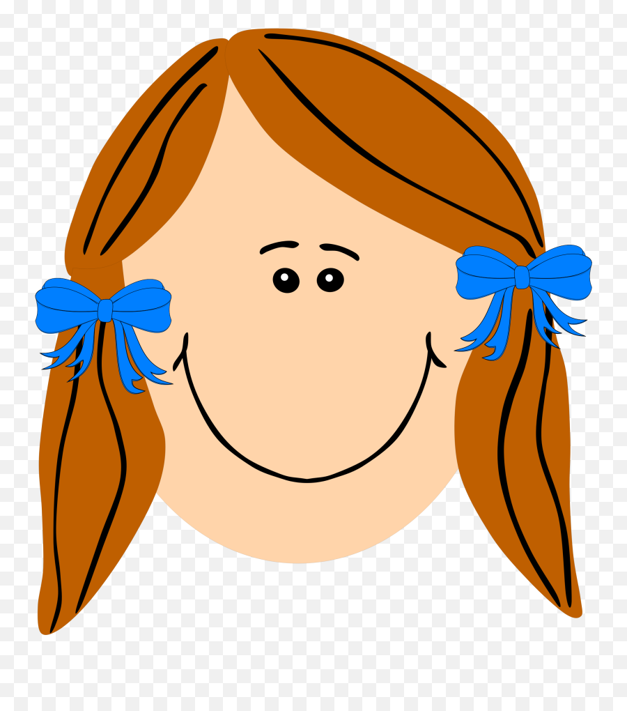 Girl Face Clipart - Face Girl Clip Art Emoji,Blonde Girl Emoji