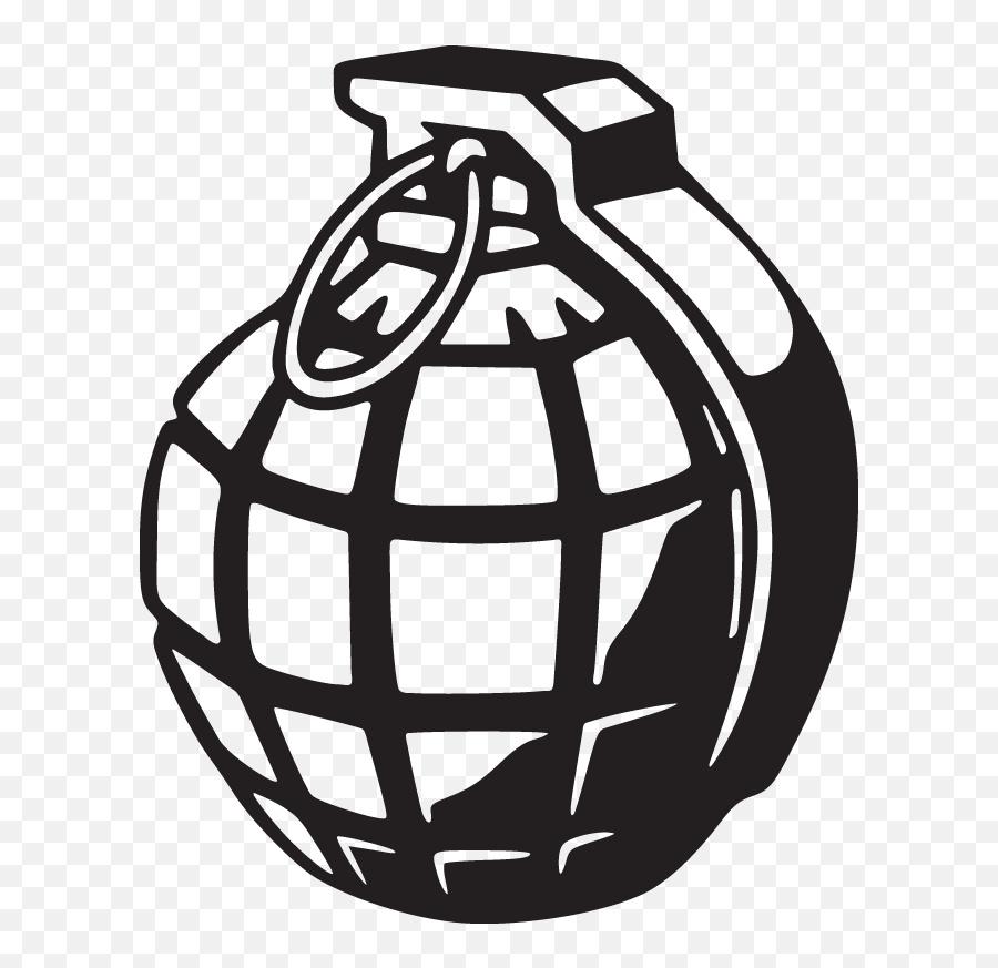 Hand Grenade Clipart - Hand Grenade Vector Emoji,Grenade Emoji