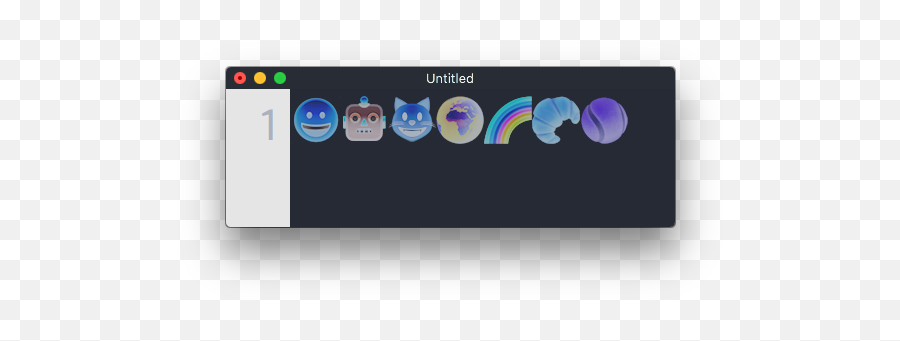 Emoji Colors Are Inverted For Dark Themes Issue - Inverted Color Emoji,Point Right Emoji