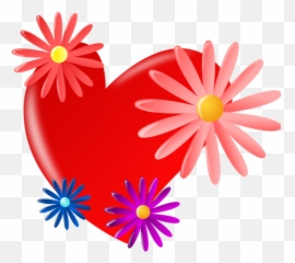 Heart With Blossom - Portable Network Graphics Emoji,Mothers Day Emojis