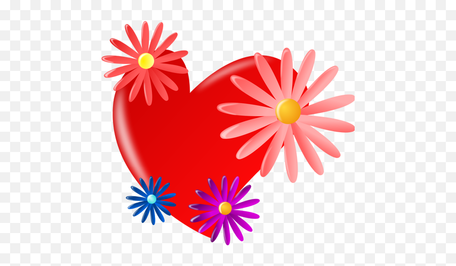Heart With Blossom - Portable Network Graphics Emoji,Mothers Day Emojis
