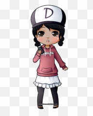 Clementine - Clementine Anime Walking Dead Emoji,Twd Emoji