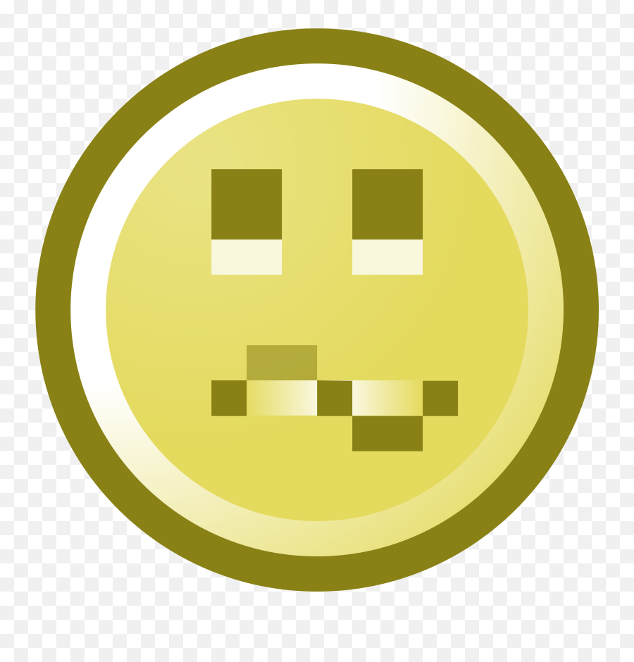 Funny Smiley Faces Confused Smiley - Clipart Apprehensive Emoji,Funny Texts With Emojis