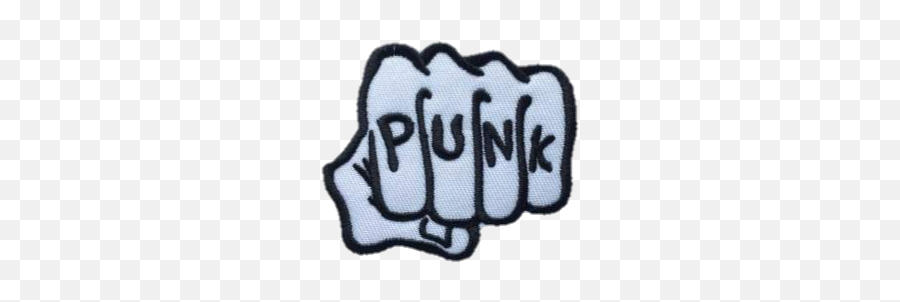 Punk Fist Punch - Patches Punk Emoji,Fist Punch Emoji