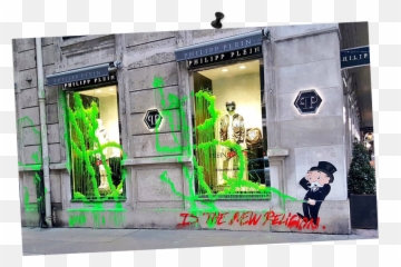 Kidult Pees - Philipp Plein And Alec Monopoly Store Emoji,Flag Ship Emoji