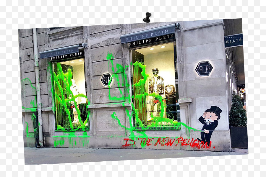 Kidult Pees - Philipp Plein And Alec Monopoly Store Emoji,Flag Ship Emoji