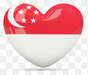 Singapore Flag Emoji - Happy National Day