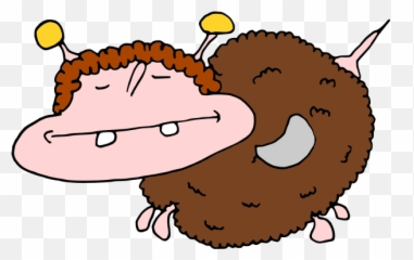 Fluffy Bee - Cartoon Emoji,Beard Emoticon