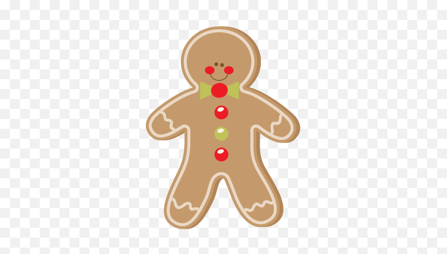 Newsletter Transparent Png Clipart - Cute Gingerbread Man Png Emoji,Gingerbread Man Emoji