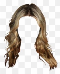 Blonde Hair No Background - Dirty Png Emoji