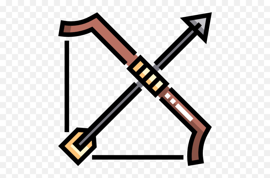Bow Arrow Icon At Getdrawings - Bow And Arrow Emoji,Bow And Arrow Emoji