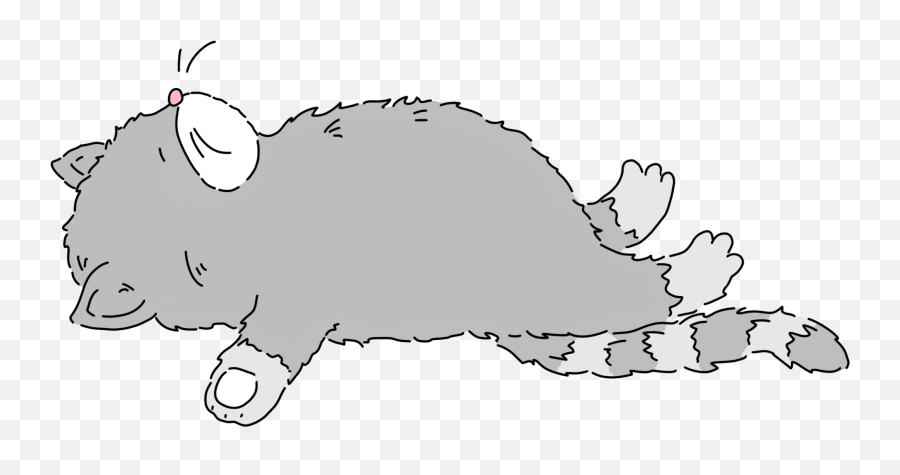 Cat Animal Pet Sleeping Tired - Squitten Emoji,Sleeping Cat Emoji