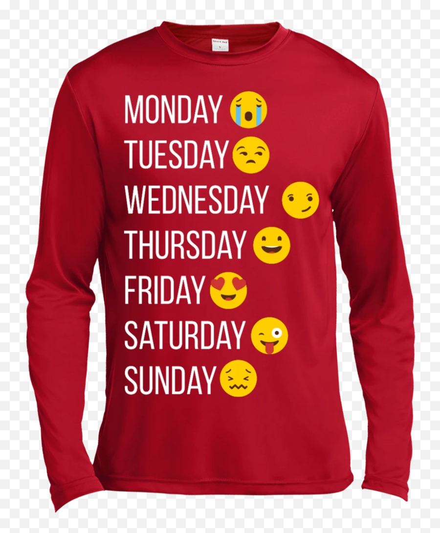 Smiley Long Sleeve Moisture Absorbing - Kings Are Born In 25 August Emoji,Emoticon Shirt