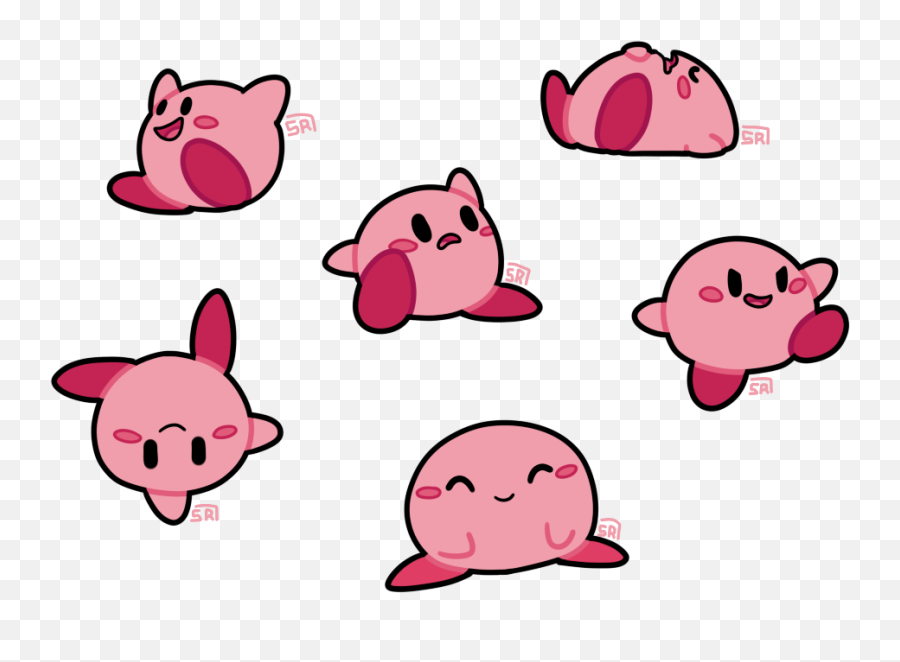 The New Super Mario Topic Wii Clipart - Cute Pictures Of Kirby Emoji,Wii Emoji
