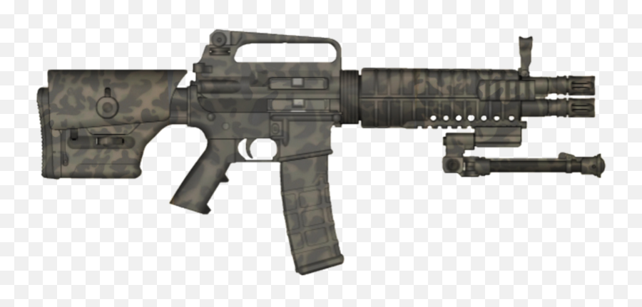 Assault Rifle - M16 Semi Automatic Rifle Emoji,Assault Rifle Emoji