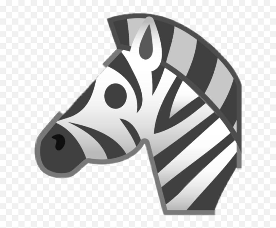 Panda Zebra Blackpink Likeforlike Black Emoji Smile Emo - Zebra Icon,Zebra Emoji